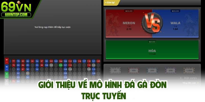 Giới thiệu về mô hình đá gà đòn trực tuyến